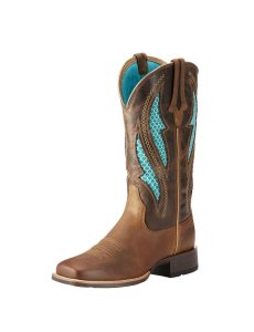 Ariat VentTEK Ultra Western Boot Distressed Brown | OHTGRN-376