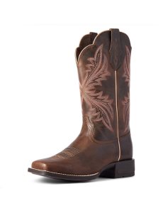 Ariat West Bound Western Boot Sassy Brown | COMFIY-031