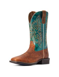 Ariat Wild Thang Western Boot Fiery Brown Crunch | KPWOAS-734