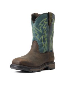 Ariat WorkHog XT BOA Waterproof Carbon Toe Work Boot Bruin Brown | YZMADN-078