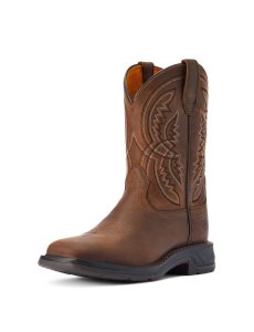 Ariat WorkHog XT Coil Western Boot Dirt Roads | SCRDNY-975