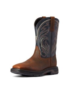 Ariat WorkHog XT Cottonwood Work Boot Brown Oiled Rowdy | QFKWYJ-273