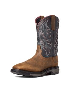 Ariat WorkHog XT VentTEK Waterproof Work Boot Rye Brown | DBIAWZ-406