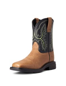 Ariat WorkHog XT Wide Square Toe Boot Tumbled Bark | DKTUQJ-725