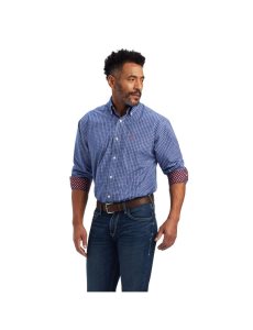 Ariat Wrinkle Free Dash Classic Fit Shirt Limoges | NYEORJ-863