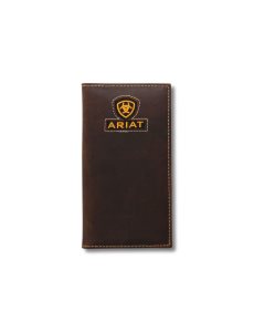 Ariat Yellow logo rodeo wallet Brown | IOUTRG-867