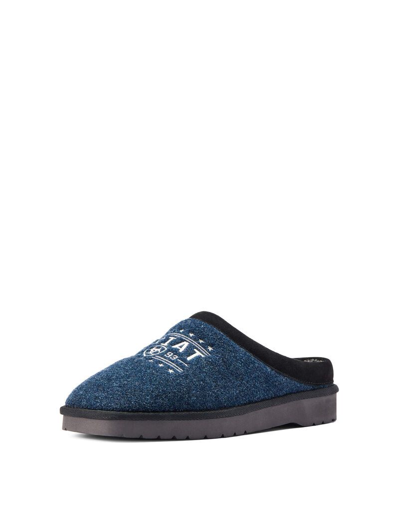 Ariat 93 Liberty Square Toe Slipper Navy | BTORWV-023