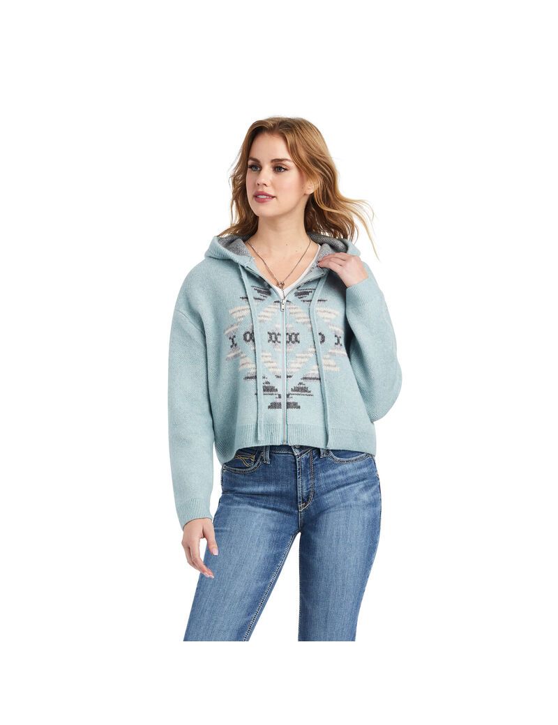 Ariat Agave Garden Sweater Arctic | VMTOGB-106