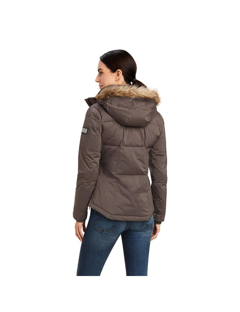 Ariat Altitude Down Jacket Banyan Bark | OJRDZI-491