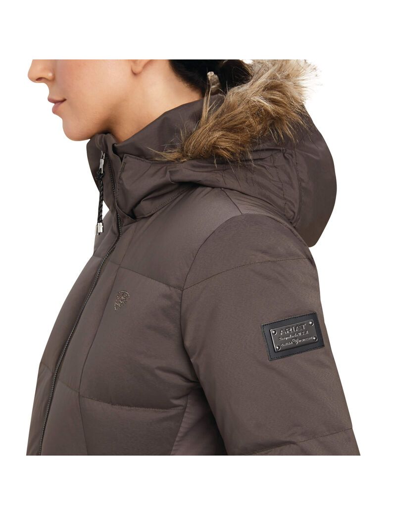 Ariat Altitude Down Jacket Banyan Bark | OJRDZI-491