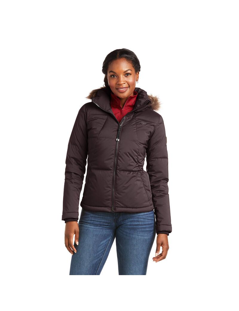 Ariat Altitude Down Jacket Chocovine | YRCWNH-736