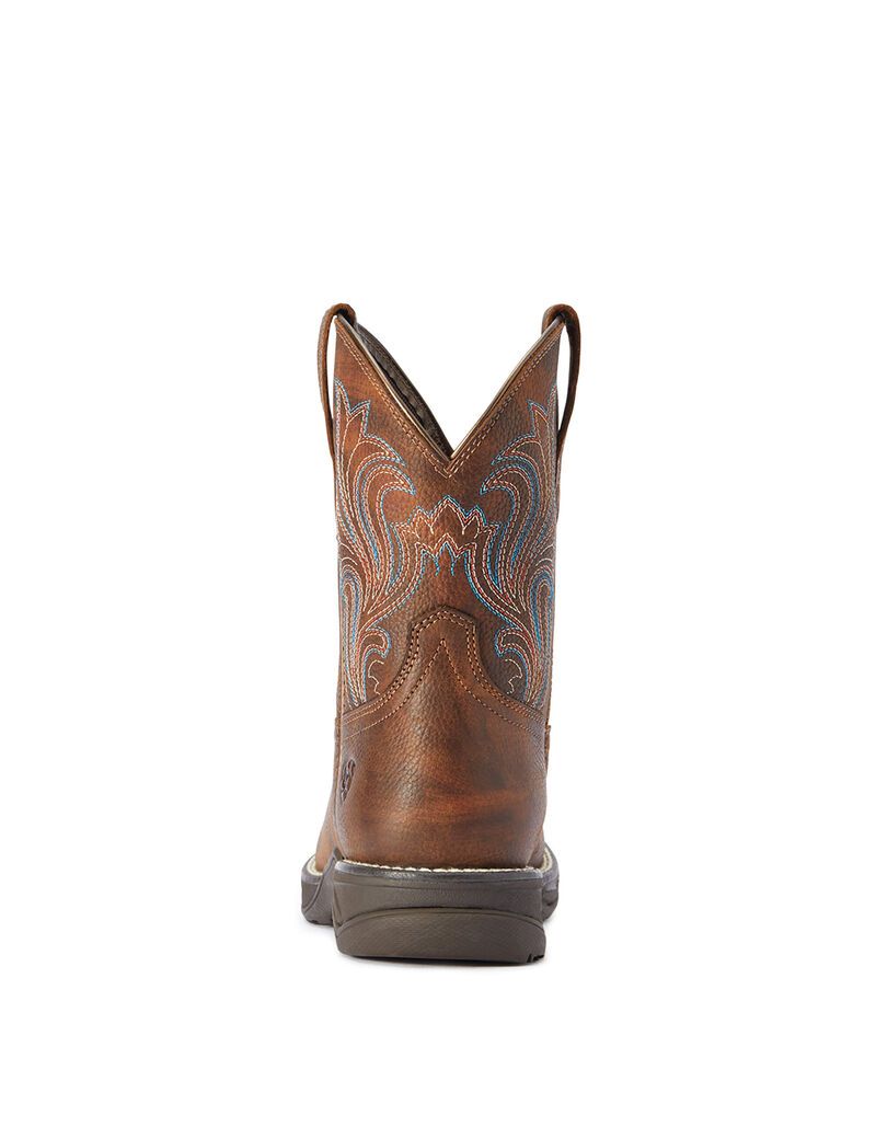 Ariat Anthem Round Toe Shortie Western Boot Copper Kettle | LPYCSJ-678