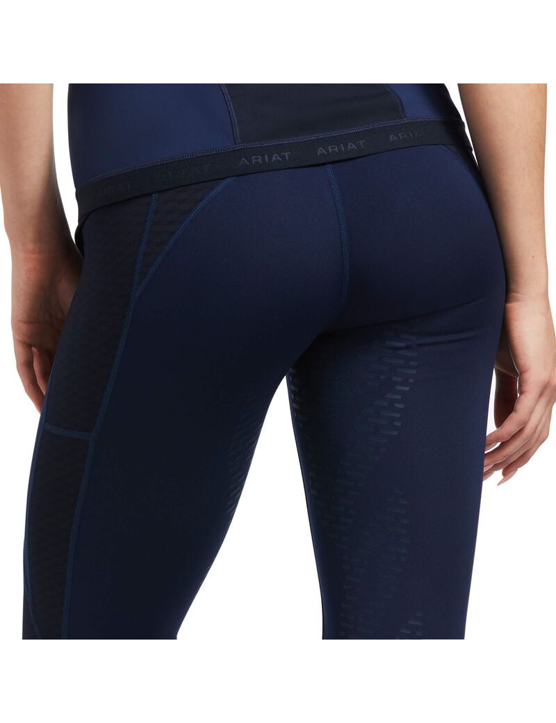 Ariat Ascent Half Grip Tight Navy | RXPUVM-952