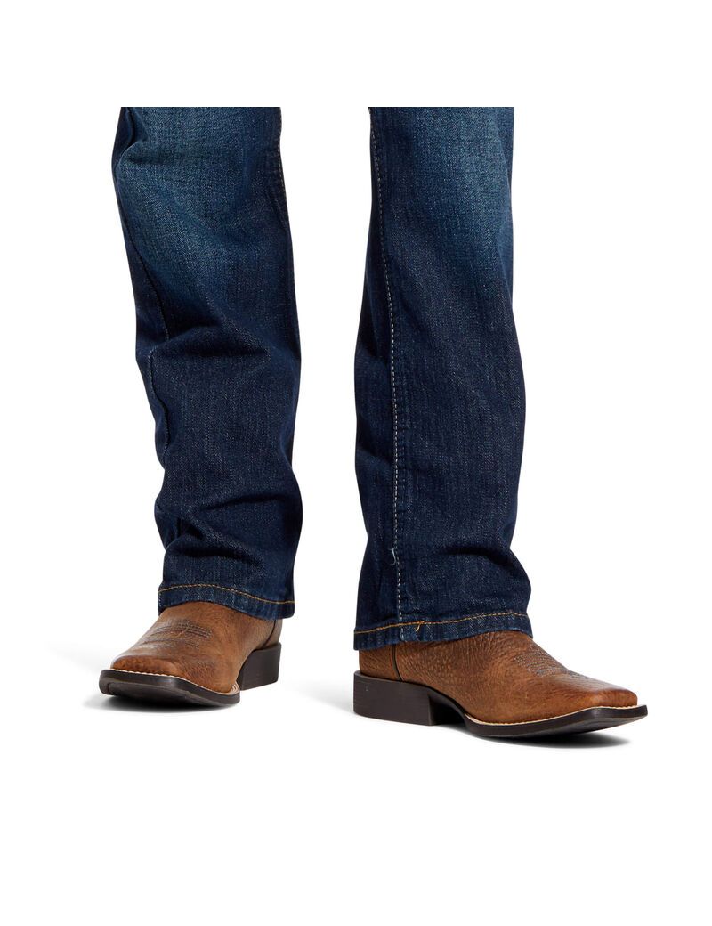 Ariat B5 Slim Stretch Legacy Stackable Straight Leg Jean Durham | GAQLER-815