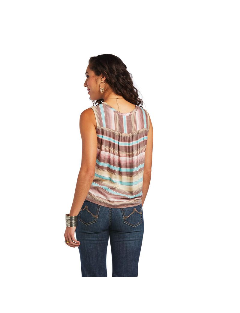 Ariat Baja Tank Serape Stripe | DSXCRP-931