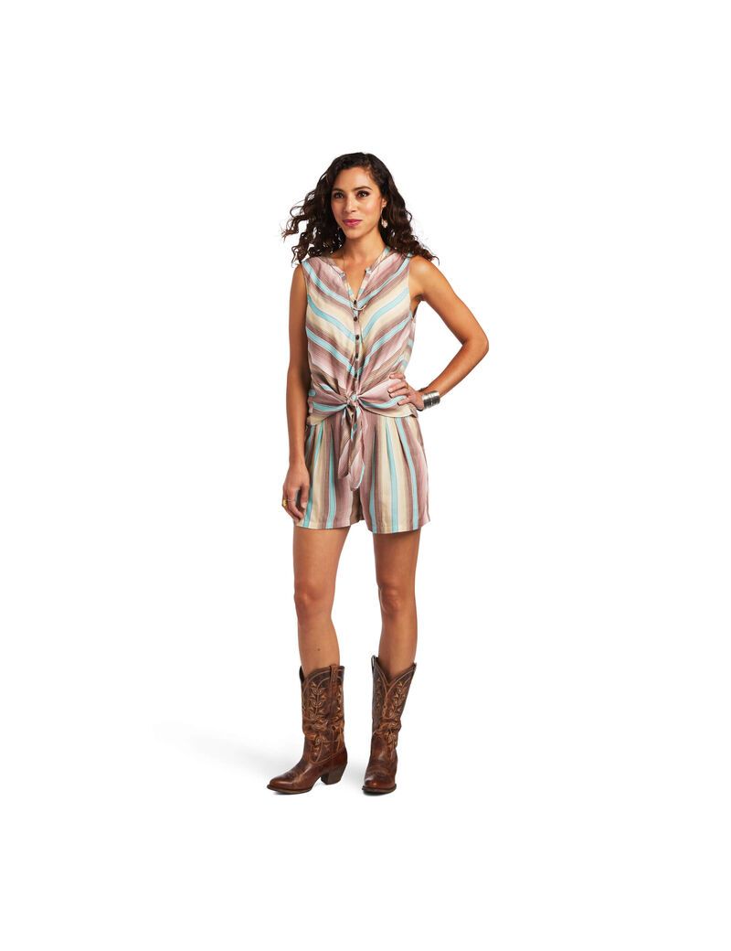 Ariat Baja Tank Serape Stripe | DSXCRP-931