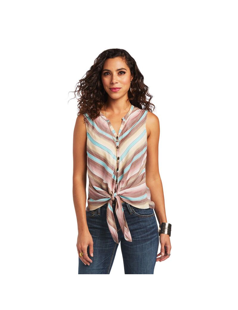 Ariat Baja Tank Serape Stripe | DSXCRP-931