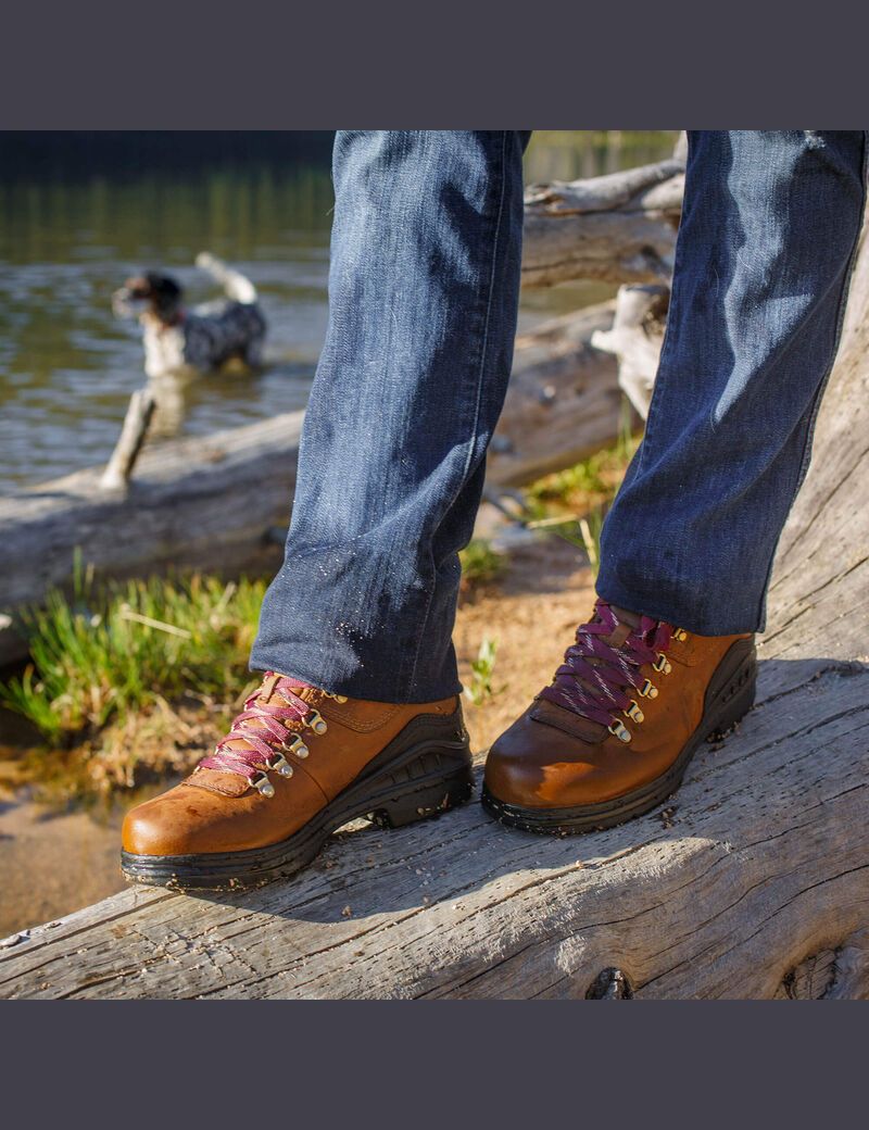 Ariat Barnyard Lace Waterproof Boot Weathered Brown | XBRIGP-730