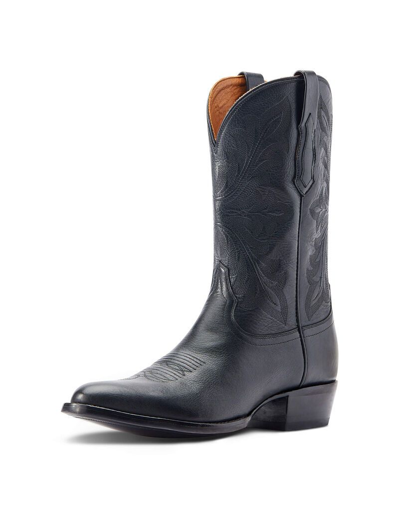 Ariat Bench Made James Western Boot Cool Black Bison | AXGONV-416