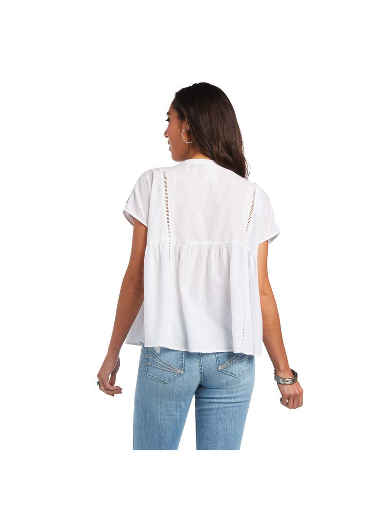 Ariat Billie Tunic White | VWMDJQ-748