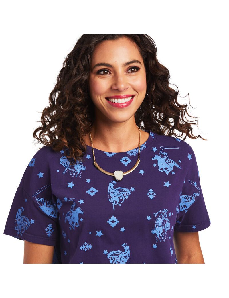 Ariat Bluegrass Tee Multi Print | VONBTL-540