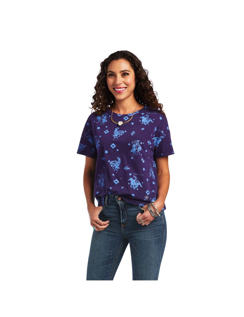 Ariat Bluegrass Tee Multi Print | VONBTL-540