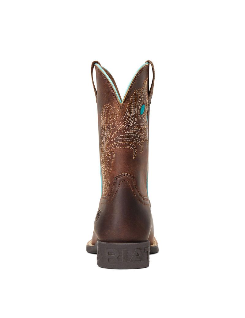 Ariat Bright Eyes II Western Boot Hat Box Brown | EIMXHQ-106