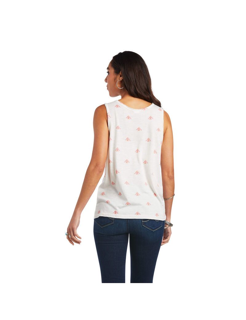 Ariat Bulb Babe Tank Cloud Dancer | DRVTNW-394