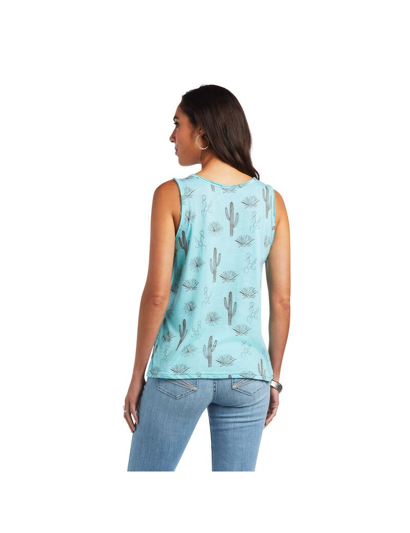 Ariat Cactus Desert Tank Multi Print | XEHVIG-580