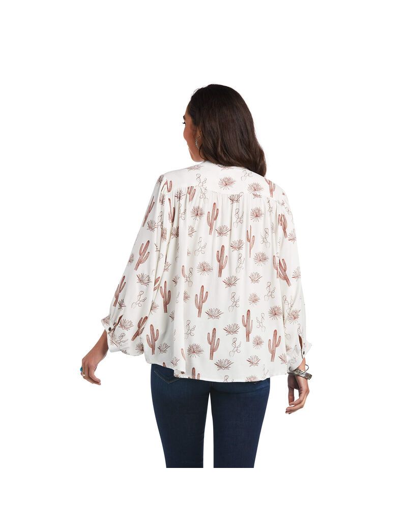 Ariat Cactus Desert Top Multi Print | FRGHNI-594