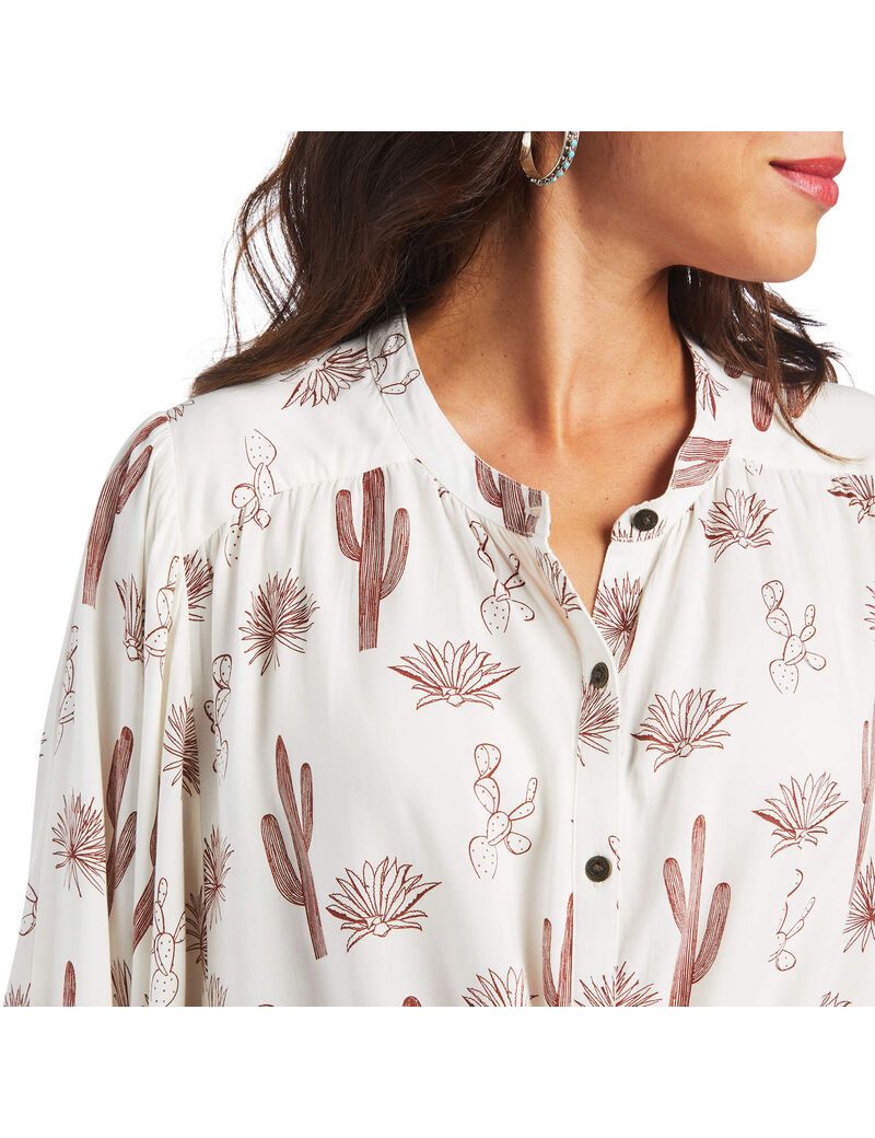 Ariat Cactus Desert Top Multi Print | FRGHNI-594