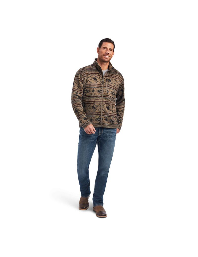 Ariat Caldwell Full Zip Brindlewood Southwest | SFVZPI-172