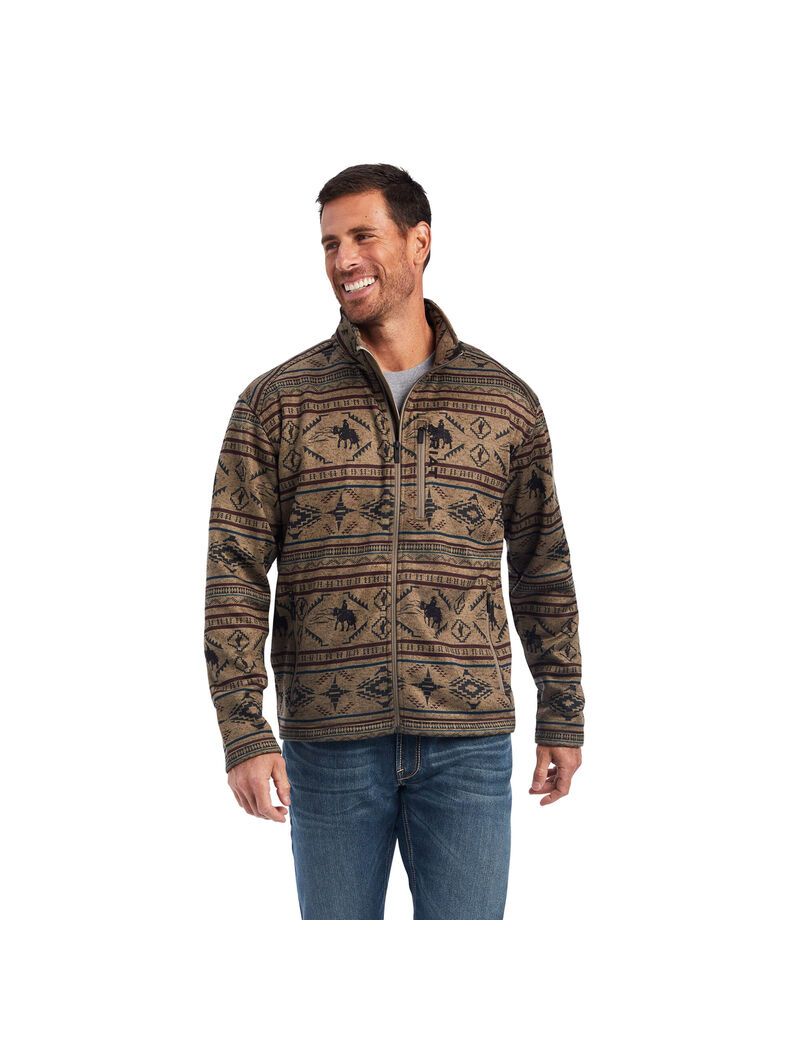 Ariat Caldwell Full Zip Brindlewood Southwest | SFVZPI-172