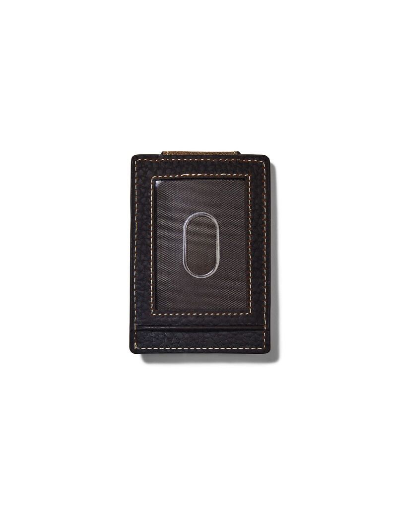 Ariat Card Case Logo Diagonal Stitch Brown | PRFBOK-659