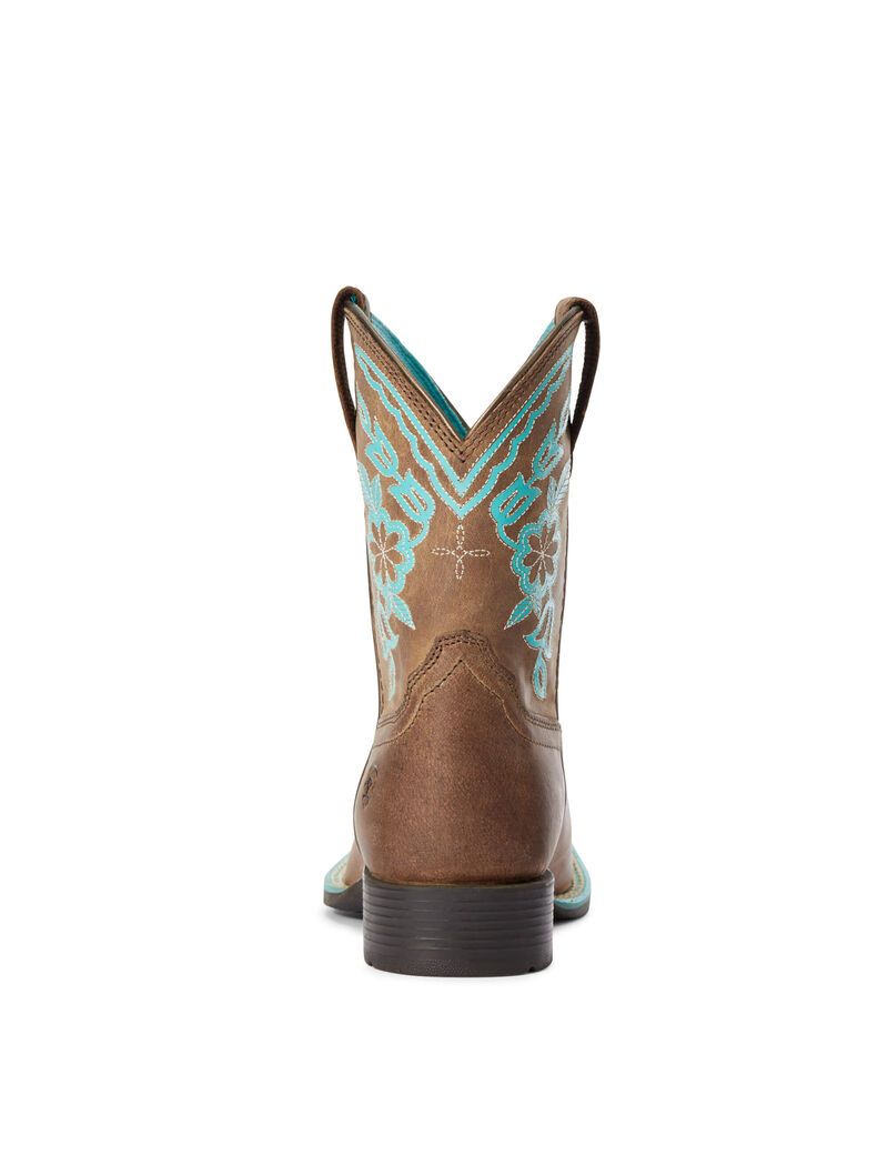 Ariat Cattle Cate Western Boot Distressed Brown | HOXJQE-842