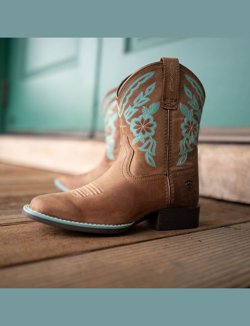 Ariat Cattle Cate Western Boot Distressed Brown | HOXJQE-842