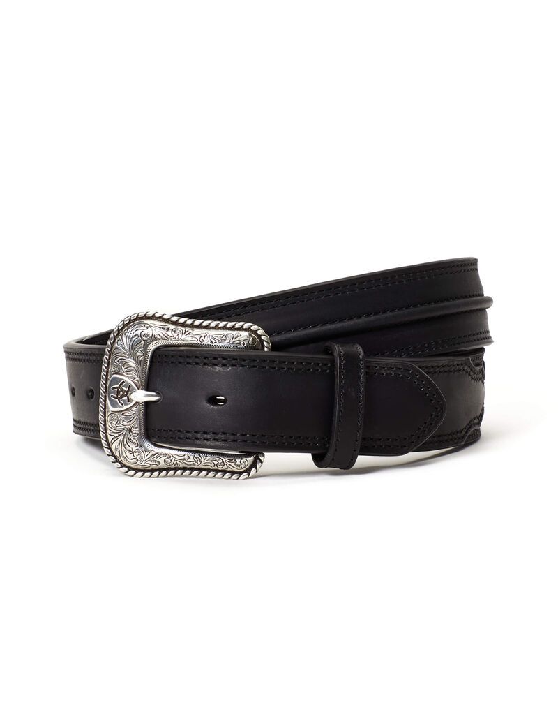 Ariat Center Ridge Black Belt Black | PLZUBT-376