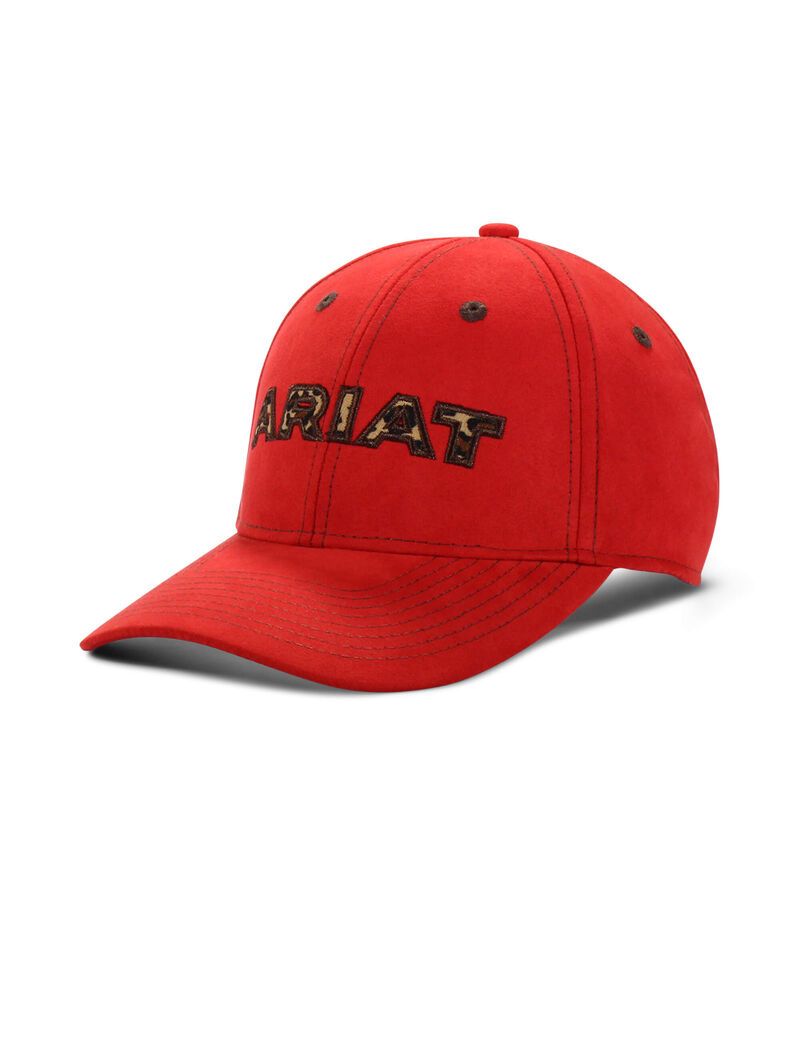 Ariat Cheetah logo cap Red | ZAQEJI-917