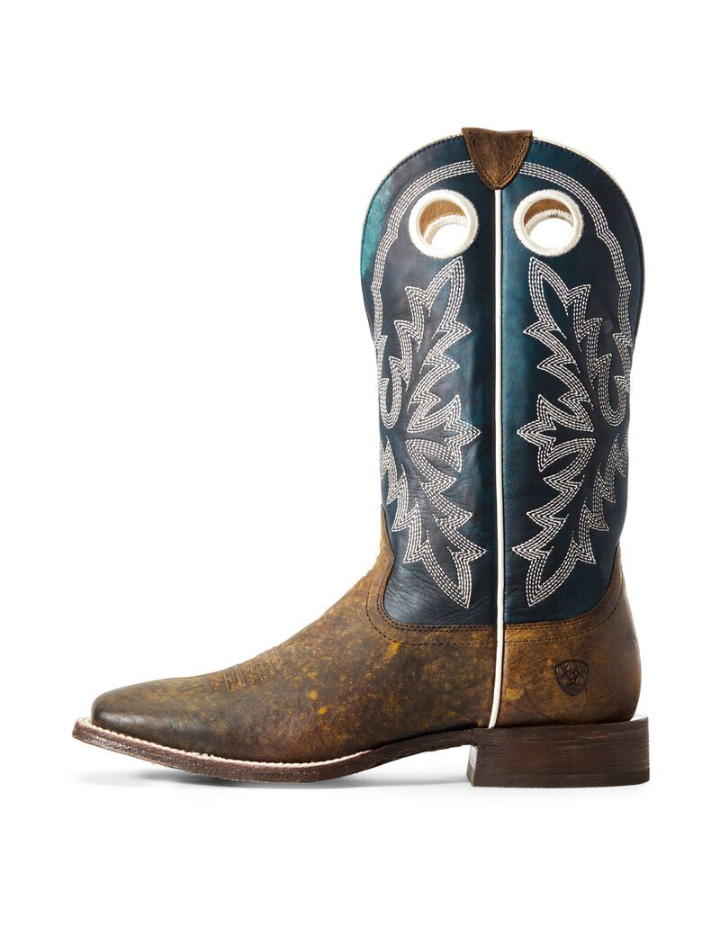 Ariat Circuit Champ Western Boot Woodsmoke | AXYNOI-471