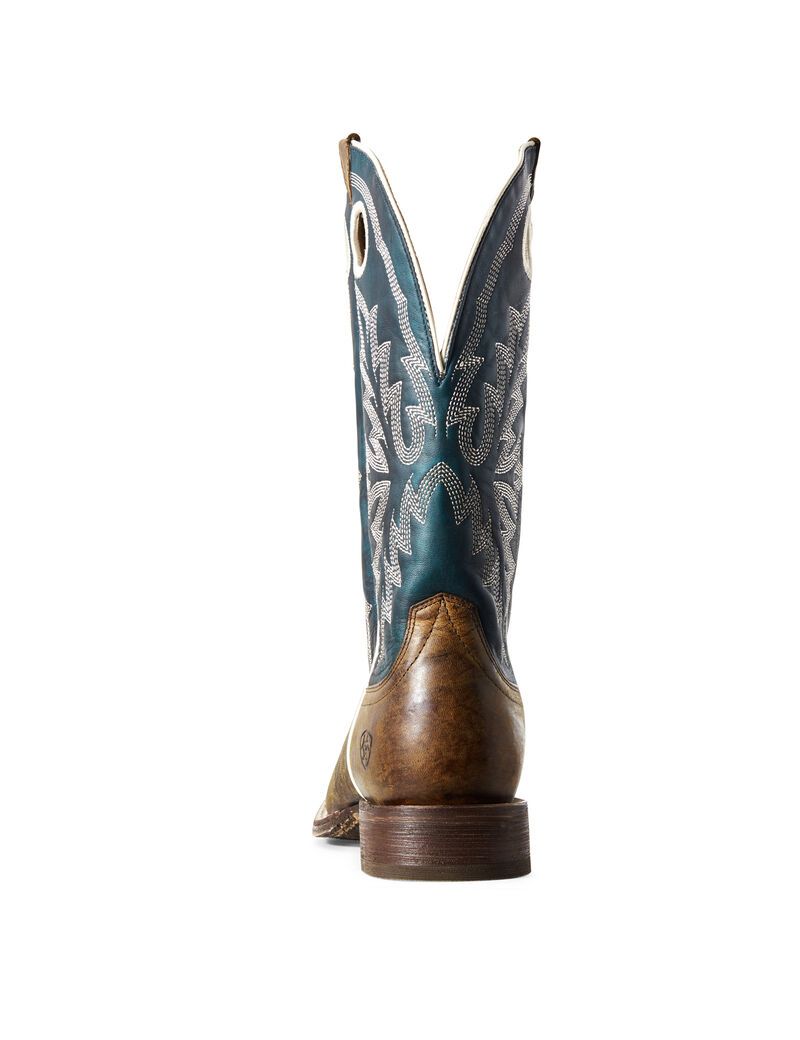 Ariat Circuit Champ Western Boot Woodsmoke | AXYNOI-471