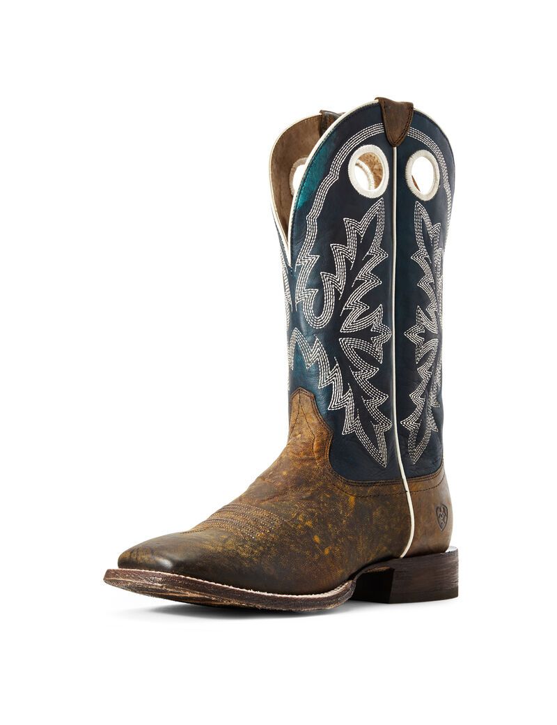 Ariat Circuit Champ Western Boot Woodsmoke | AXYNOI-471