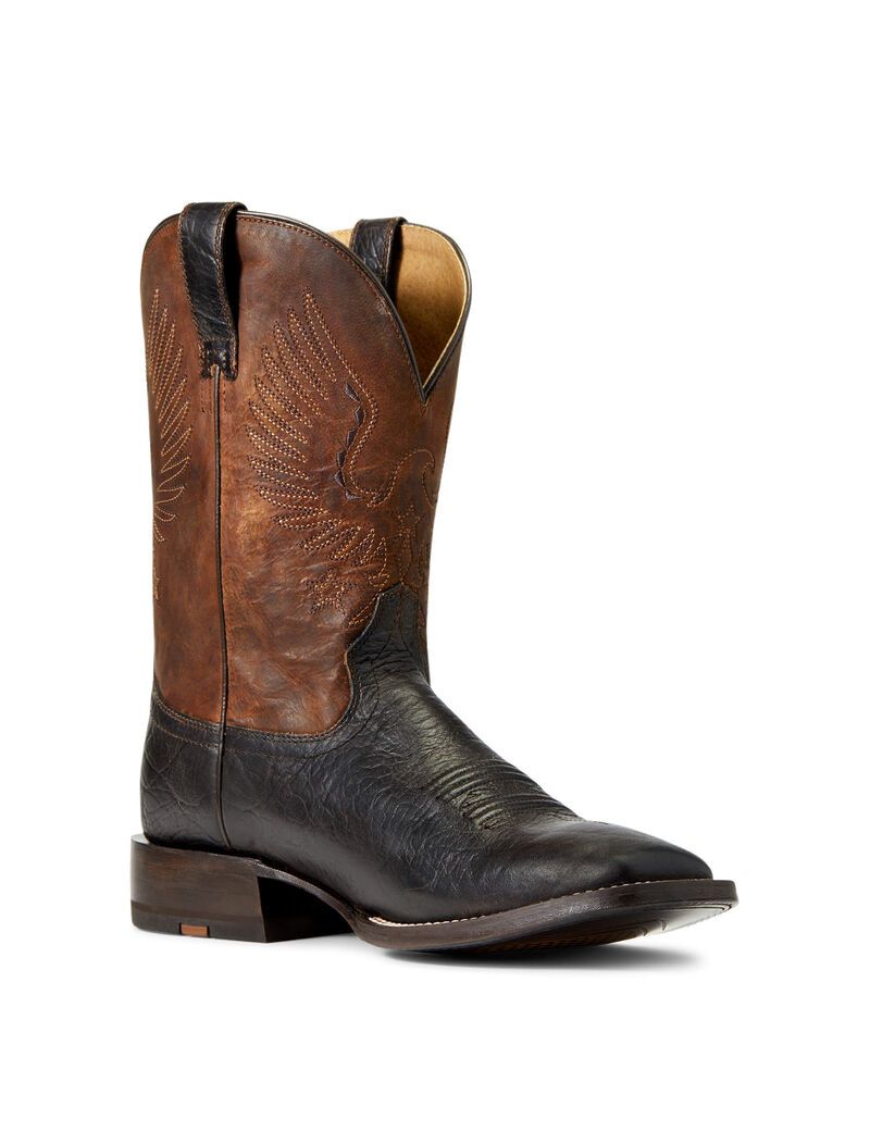 Ariat Circuit Eagle Western Boot Real Brown | EZXSVR-085