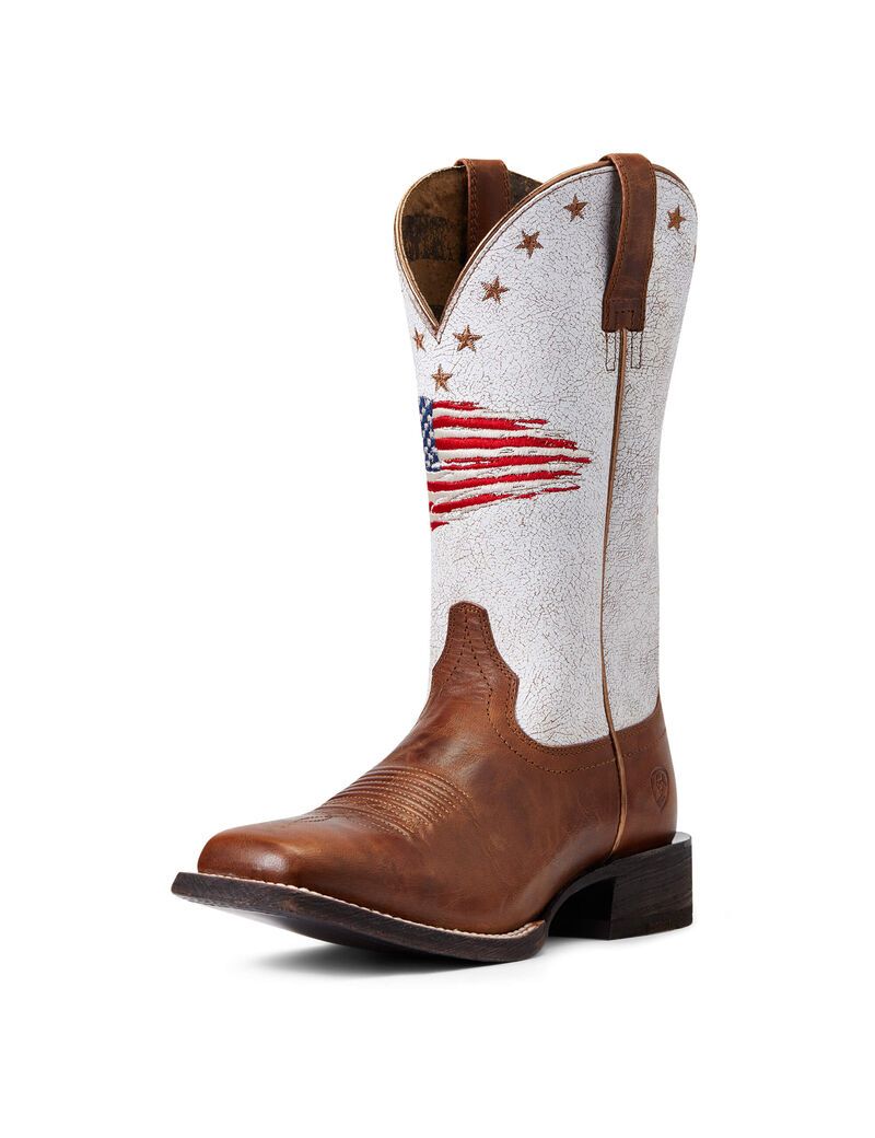 Ariat Circuit Patriot Western Boot Saddle Up | CGESML-310