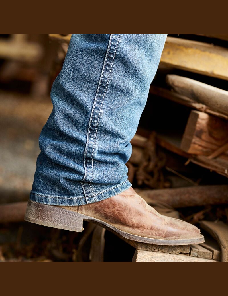 Ariat Circuit Patriot Western Boot Weathered Tan | LWMQYD-285