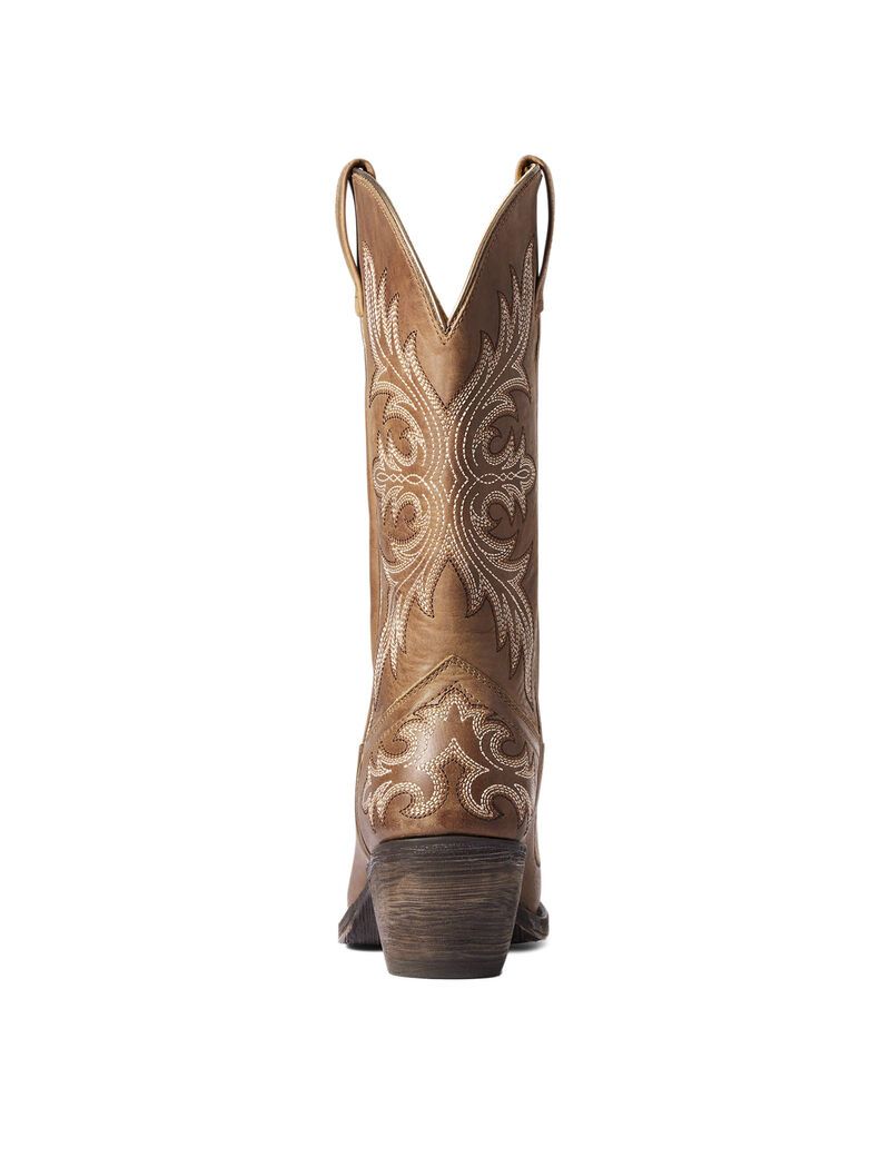 Ariat Circuit Rosewood Western Boot Natural Tan | KVXRJE-163