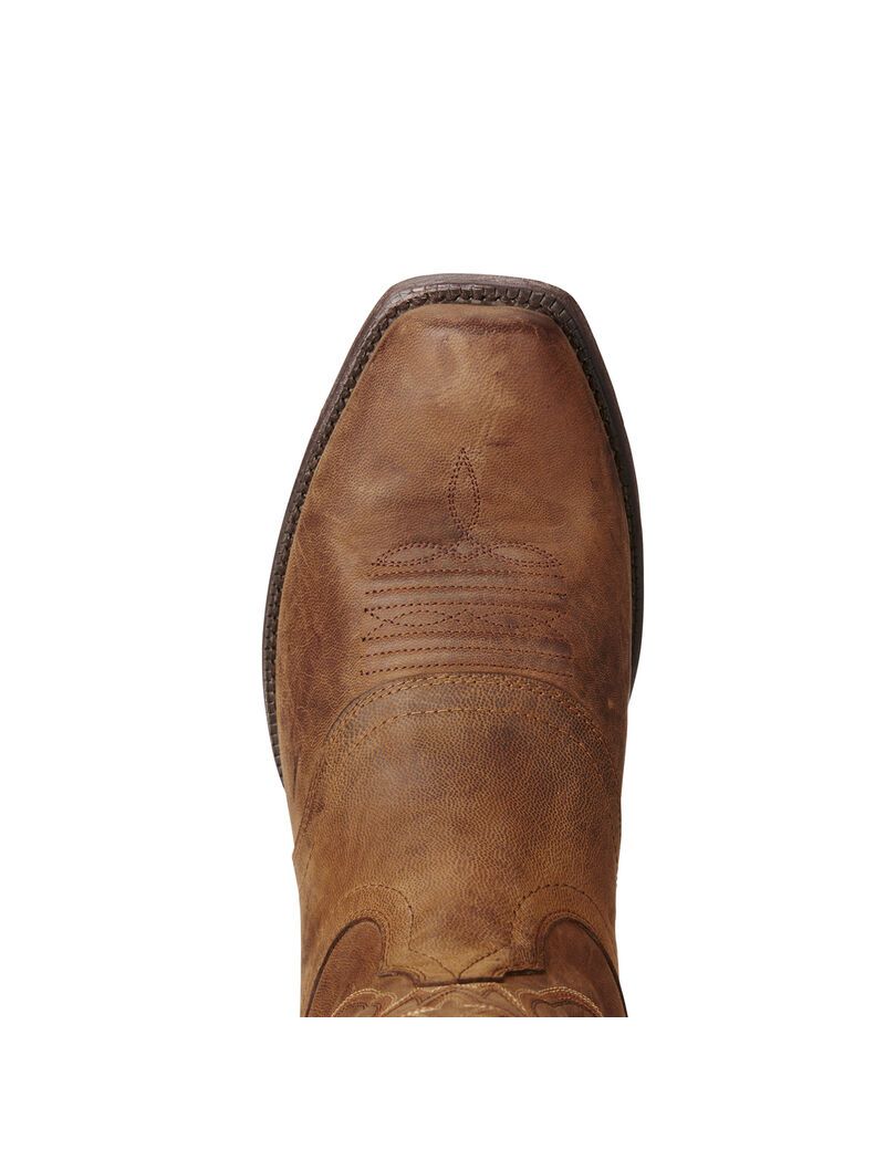 Ariat Circuit Striker Western Boot Weathered Brown | FYUHCS-901