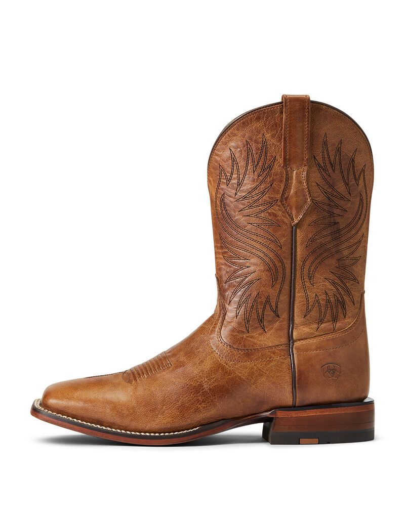 Ariat Circuit Wagner Western Boot Peak Tan | LBJUSC-921