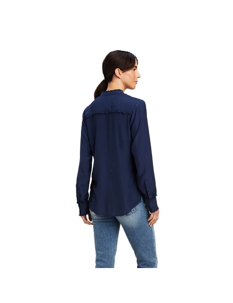 Ariat Clarion Blouse Navy | YKJTCS-429