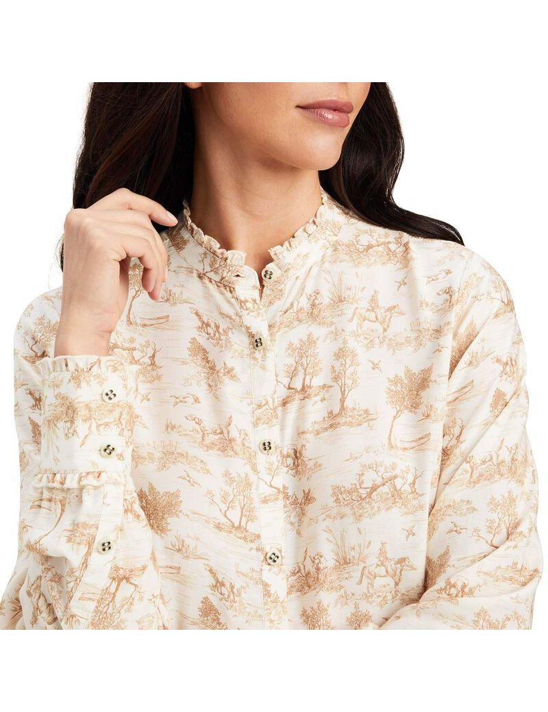 Ariat Clarion Blouse Toile | CIKHZB-720