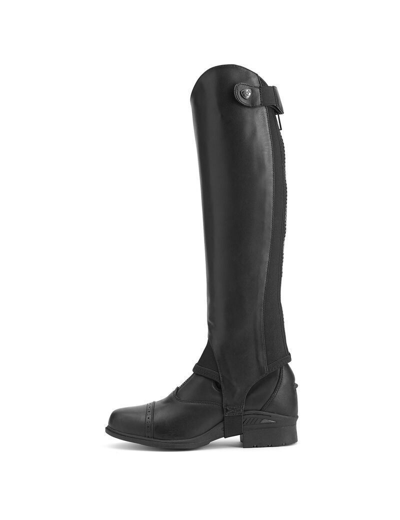 Ariat Close Contour Chap Half Chap Black | IHBEJV-857